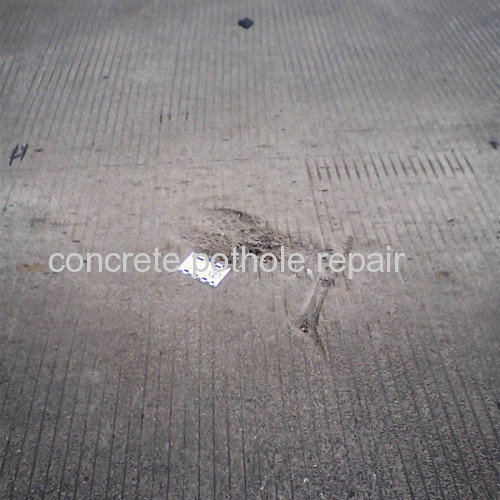 how to repair pothole in concrete
