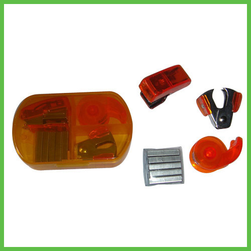 Mini Pocket Plastic Stapler Staple Remover Tape Dispenser Binding set