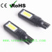 Vehicle Car 7W T10 W5W COB White Turning Signal Light Wedge Bulb internal