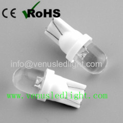 T10 1 LED Car Indicator Light Bulbs Wedge Lamp T10 1LED Concave 12V White