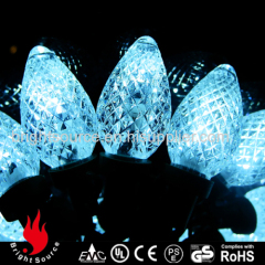 C7 bulb white LED string decorative lights