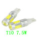 T10 7.5w High Power bulb led wedge bulb 194 168 192 W5W lamp for car reverse light