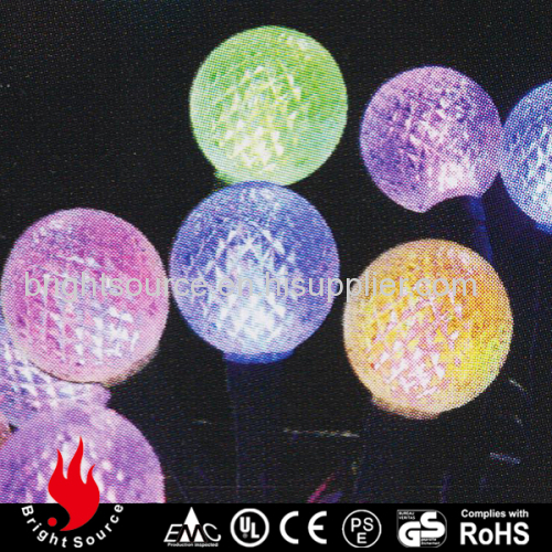 C7 ball multi color LED string decorative lights