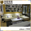 Modern Sectional Beige Color L shape leather sofa