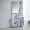 80CM PVC bathroom cabinet wall hung cabinet vanity for sale