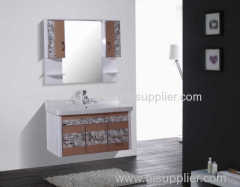 100CM PVC bathroom cabinet wall hung cabinet vanity for sale