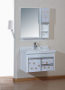 80CM PVC bathroom cabinet wall hung cabinet vanity for sale