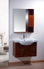 80CM solid wood bathroom cabinet wall hung cabinet vanity for sale