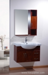 80CM solid wood bathroom cabinet wall hung cabinet vanity for sale
