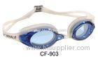 Clear Blue Mens Swimming Goggles Competitive Swim Goggles Customized