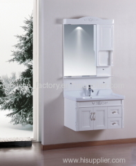 800CM bathroom cabinet wall hung archaistic cabinet vanity PVC instead for sale