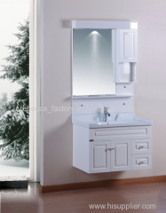 80/90/100CM bathroom cabinet archaistic cabinet vanity PVC instead wall hung