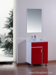 60CM PVC bathroom cabinet floor stand cabinet vanity for sale