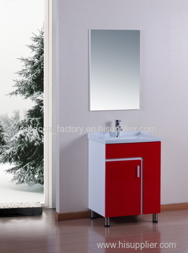 60CM PVC bathroom cabinet floor stand cabinet vanity for sale