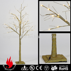 Led Tree Lights Outdoor With Golden Color