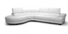 White Leather Modern Sectional Sofa L. A13