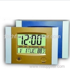 LARGE DISPLAY LCD WALL CLOCK