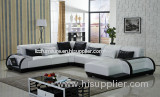 Modern Living Room Leather Corner Couches