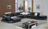 U. K. Home Living Room Furniture Leather Sofa H2217