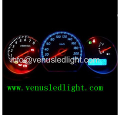 B8.5d b8.5 5050 Led 1 SMD T5 LED Lamp Car Gauge Speedo Dashboard instrument Light Bulb 12v blue red green white yellow