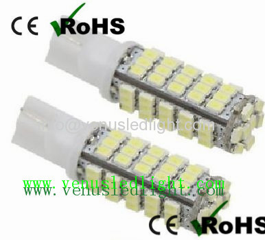 68 1206 SMD LED Car T10 W5W 194 927 161 Side Wedge Light Lamp Bulb for License plate lights