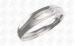 Polished Wedding Bands Rings Stainless Steel Jewelry Unisex , cz steel rings