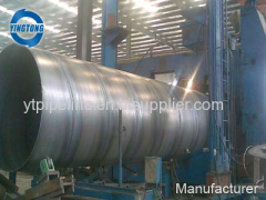 ERW / LSAW spiral welded steel pipe from China manufacturer