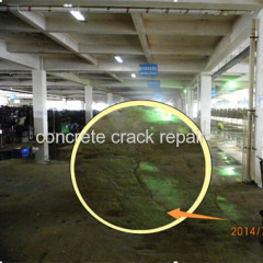 how to repair crack in garage concrete floor