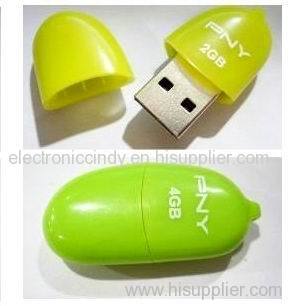 Bean shape USB flash drive for gift