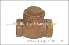 Brass Swing Check Valve Horizontal Type