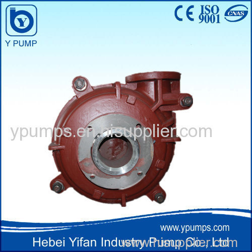 horizontal mining tunnel AH slurry pump with anti-explosive motor