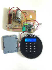 YOSEC electronic safe lock LCD display with motorized locking mechanism system for residential home safe