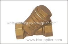 Brass Check Valve Y Type