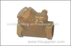 Brass Check Valve Red-White Type Modle