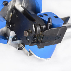 Pneumatic combination steel strapping tool