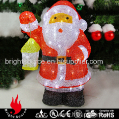 3D lighting lantern santa