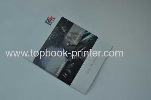 250gsm recycled paper cover saddle stitched softcover book