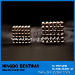 N38 D5mm Ni Coating NdFeB Magnet Ball