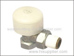 Brass Radiator Valve Temperature Marked