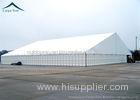 White Durable 15m * 25m Large Industrial Storage Tent Flame Retardant