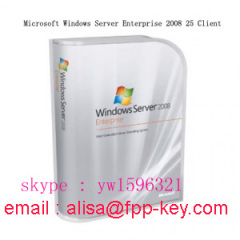 Windows server 2008 r2 enterprise oem key license 25 cals
