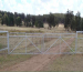 Galvanized Mesh Farm Gate retractable fence gate N Stay Farm Gate 25NB Galvanize Pipe Frame