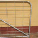 Galvanized Mesh Farm Gate retractable fence gate N Stay Farm Gate 25NB Galvanize Pipe Frame