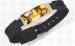 Multi Color Enamel Stainless Steel Bracelets With Germanium Negative Ion Magnets