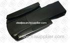 Attachable Black Plated Stainlesss Steel Money Clip With Credit Card Holder