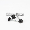 stainless steel hexagon flat head tripod thumb screw