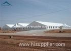 Large Rainproof Clear Span Buildings For Temporary Warehouse , ABS Side Wall