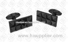 Pyramid Unique Mens Cufflinks Black Full PVD Black Plated