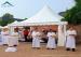 5m * 5m Small White Marquee Pagoda Party Tents For Outdoor Commercial Event