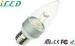 85 - 265V Medium Base E26 LED Candle Light Bulbs 5 Watts 450lm 3000K COB Dimmable